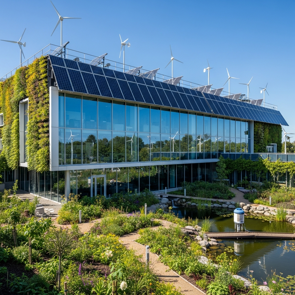 Nachhaltigkeit: Grüne Technologien und umweltfreundliche Gebäudekonzepte